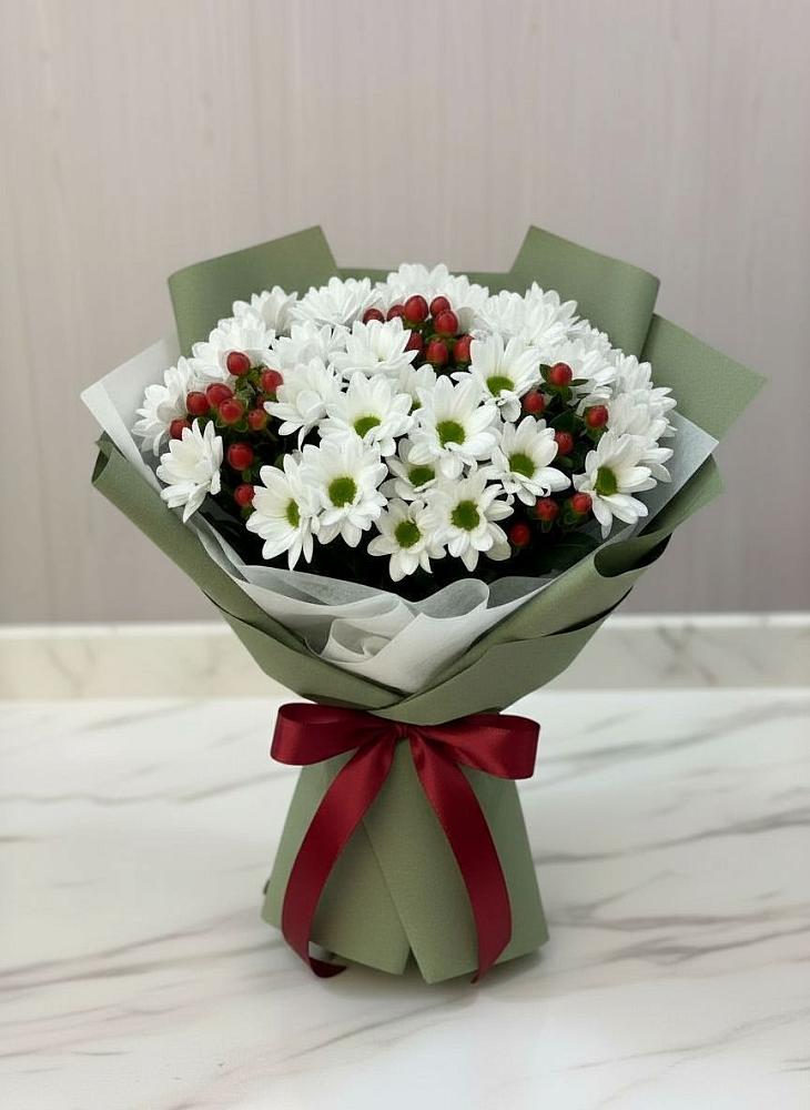 Букет цветов из: Хризантемы в Полярном