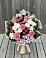 Букет цветов из: Альстромерии, Гвоздики, Розы и Хризантемы в Полярном