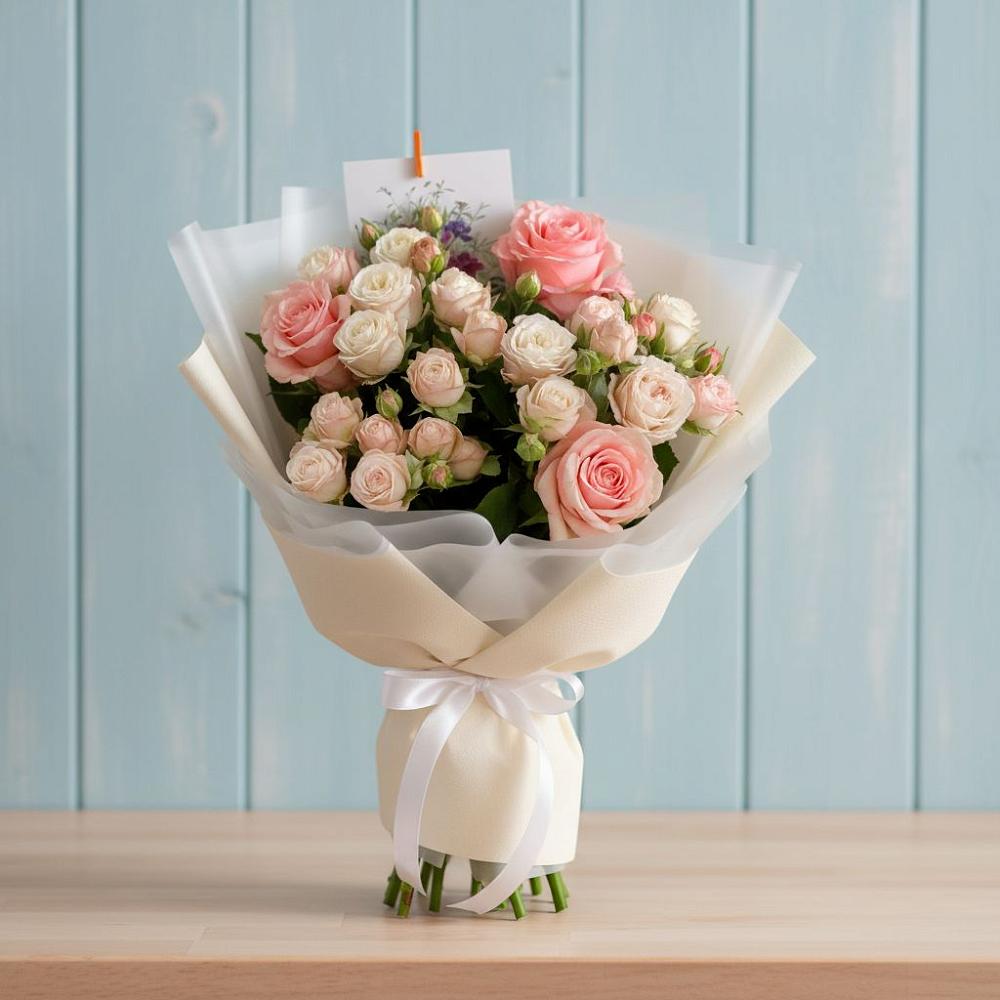 Букет цветов из: Розы в Полярном