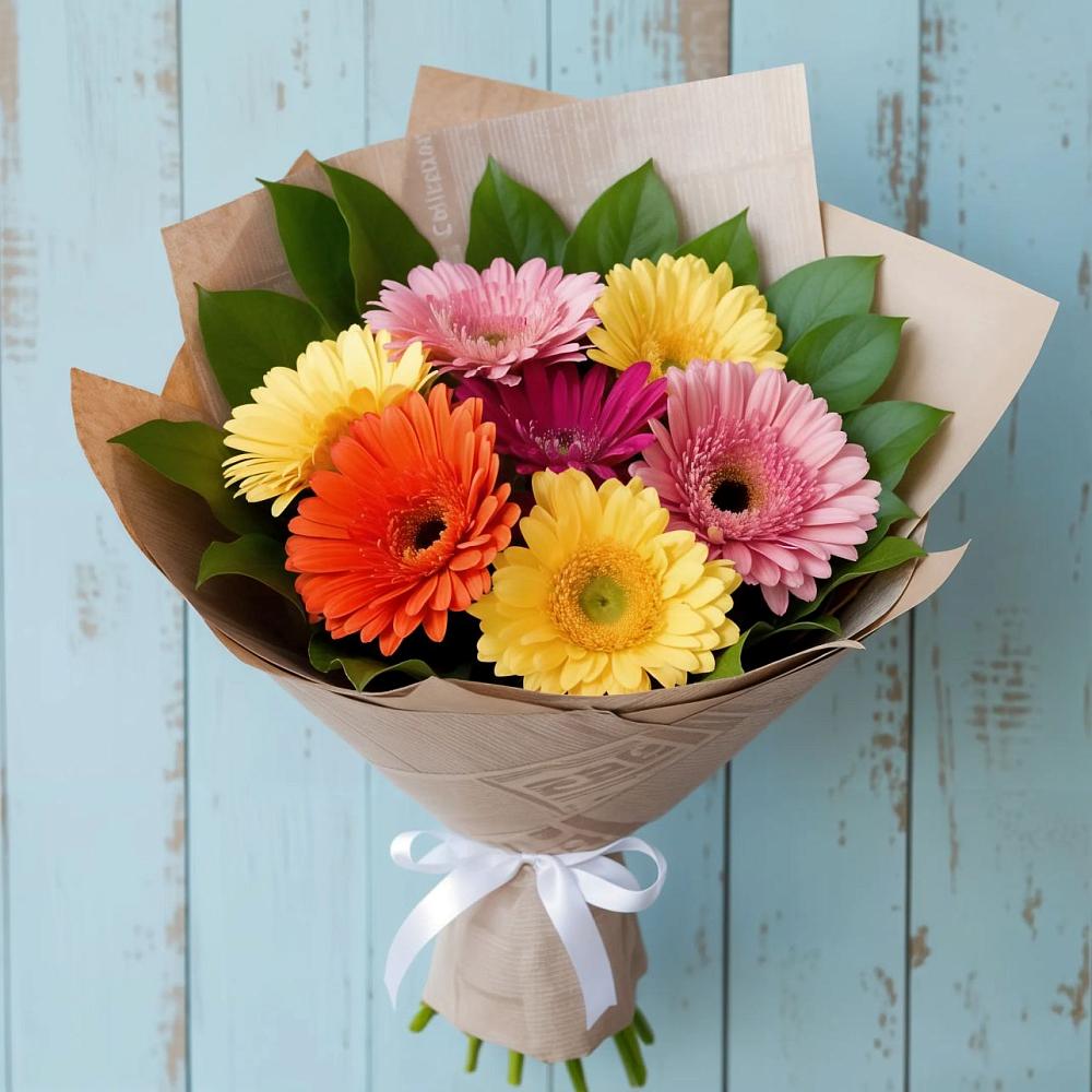 Букет цветов из: Герберы в Полярном