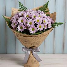 Букет цветов из:  Хризантемы в Полярном
