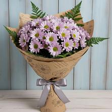 Букет цветов из:  Хризантемы в Полярном