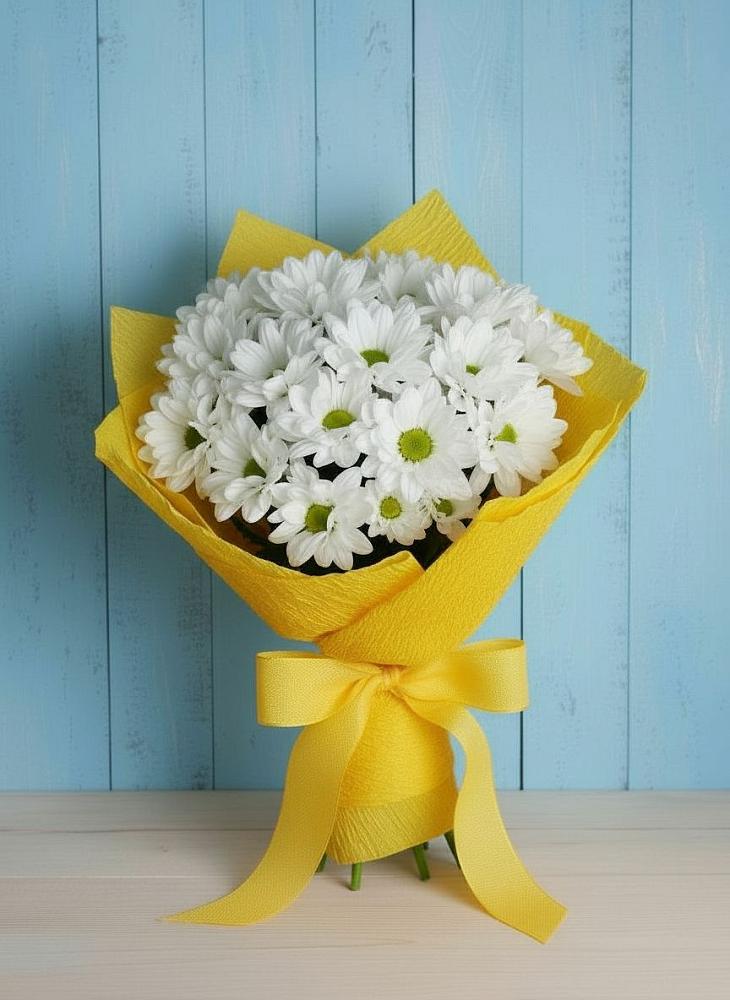 Букет цветов из: Хризантемы в Полярном