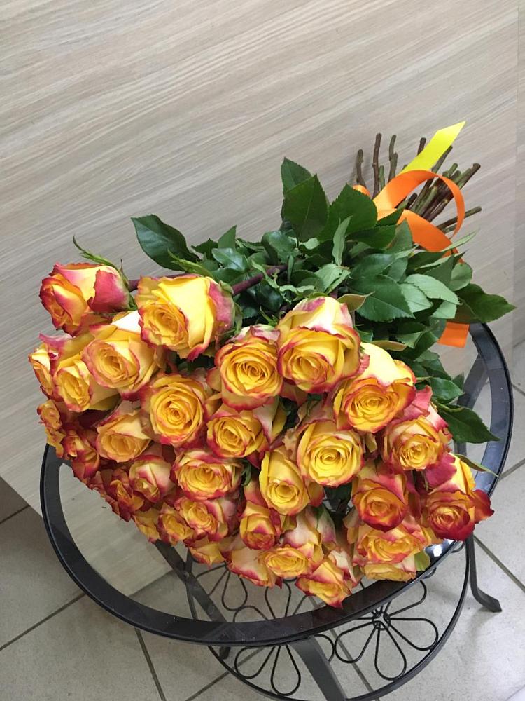 Букет Желтые розы в Полярном