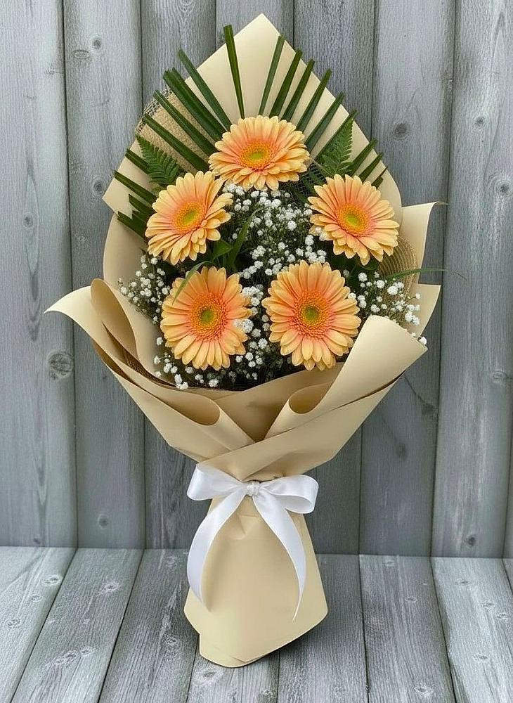 Букет цветов из: Герберы в Полярном