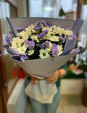 Букет цветов из:  Хризантемы #REPLACE_PRED# Полярном