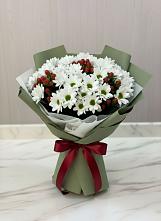 Букет цветов из:  Хризантемы в Полярном